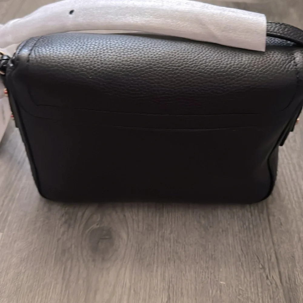 Marc Jacobs*Genuine Leather Crossbody - Black w/Goldtone Hardware 9”x9”x4” NWT! - Picture 13 of 16